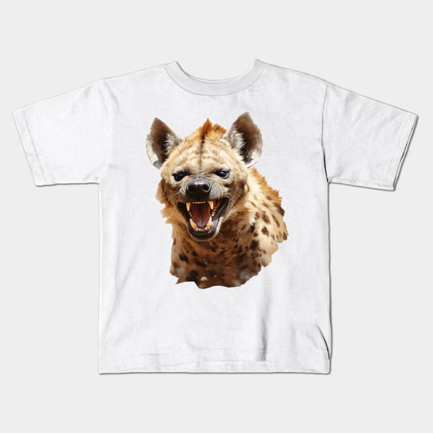 hyena Kids T-Shirt by piratesnow